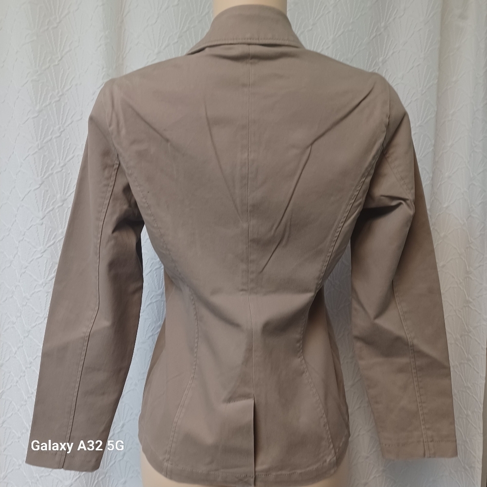 Liz Claiborne Women Size 4 Beige Blazer - Picture 8 of 15